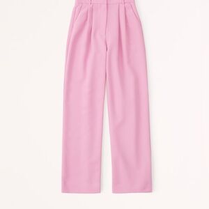 A&F Pink Sloan Tailored Pant